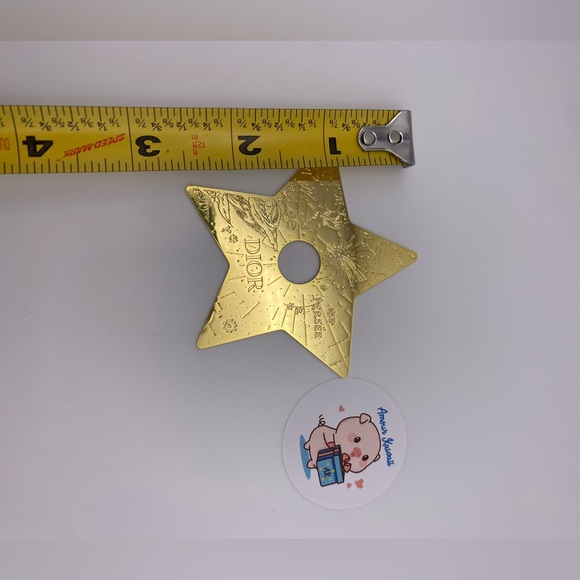 Dior gold tone  2022 Christmas star & silver Star charm with gift bag, d… - Picture 3 of 11